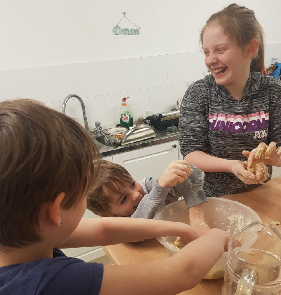 Children enjoying Indian Cookery Classes in Whitley Bay